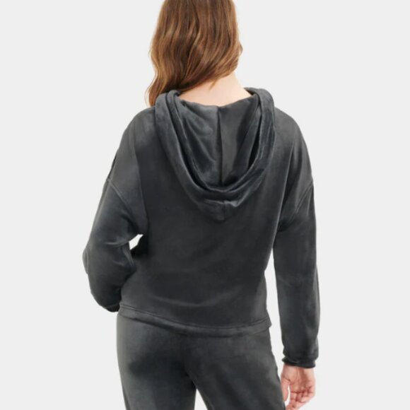 UGG Belden Pullover Fleece Velvet Hoodie Size L - Picture 2 of 14